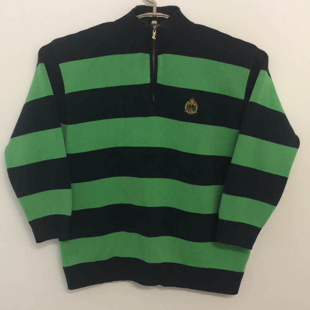 Lauren by Ralph Lauren 100% cotton knit jacket